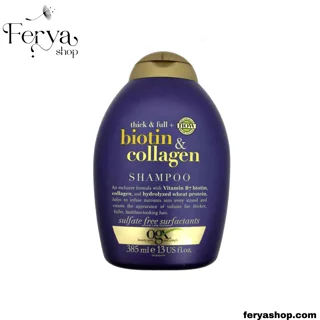 شامپو Biotin and Collagen او جی ایکس