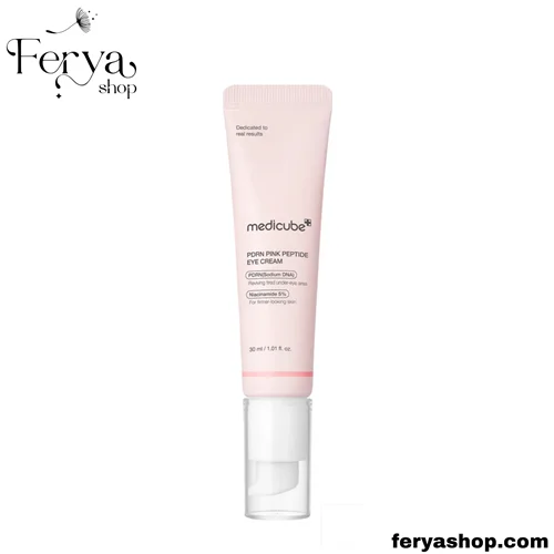 کرم دور چشم ضدچروک PDRN و پپتاید صورتی مدی کیوب