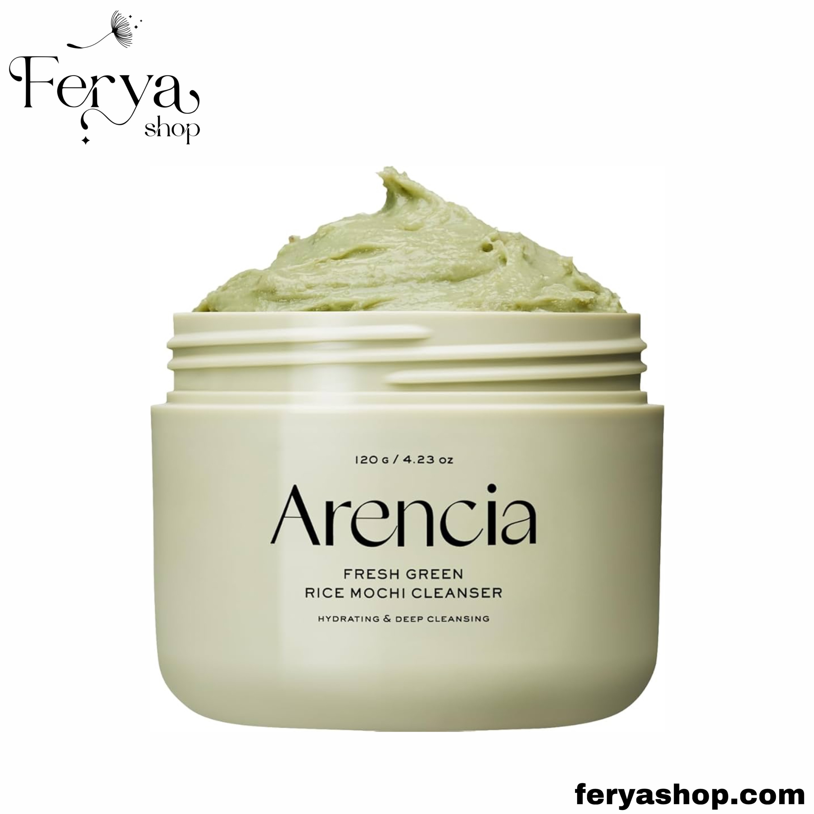 پاک کننده تسکین دهنده و کنترل چربی موچی برنج و چای سبز آرنسیا